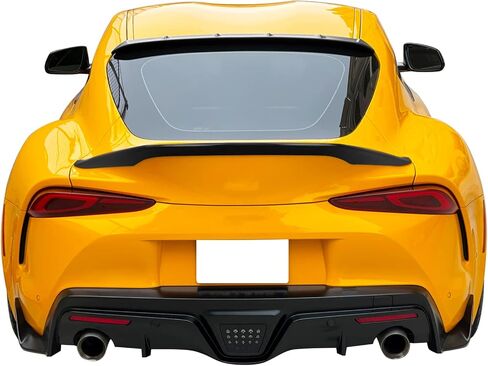 FREEMOTOR802 Compatible with 2020-2024 Toyota GR Supra J29 & Supra MK5 Trunk Spoiler, Unpainted Black TRD Style ABS Plastic Rear Spoiler in Saudi Arabia