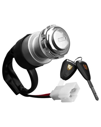 Ignition Starter Switch Fit for Icon/Edison/Advanced 48V Electric Golf Cart, Starter Ignition Switch Assembly with 2 Keys and 2 Pin Plug in Saudi Arabia