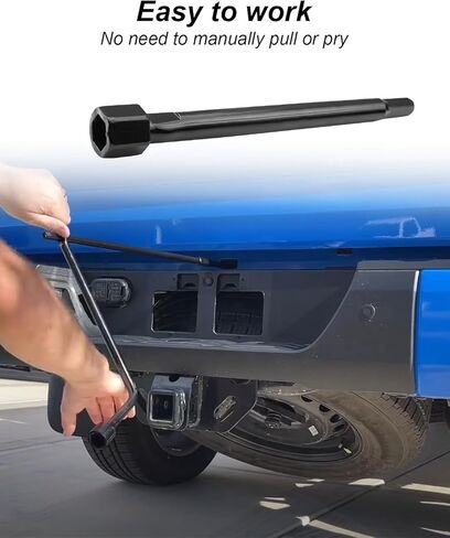 Spare Tire Release Lever Fit for Dodge Ram Promaster Van Jack, Spare Tire Release Bar Black in Saudi Arabia