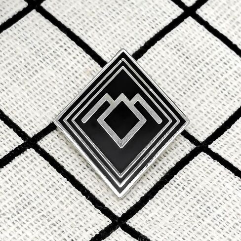 Twin Peaks Owl Cave Black Lodge Enamel Pin - Cooperation Series - Enamel Lapel Pin - Plated Badge for Clothing, Bags, and Lanyards in Saudi Arabia