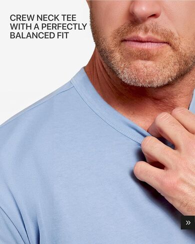 Mott & Bow Men’s Driggs Classic Crew Neck T-Shirt – 100% Combed Cotton, Everyday Fit, Durable & Pre-Shrunk in Saudi Arabia