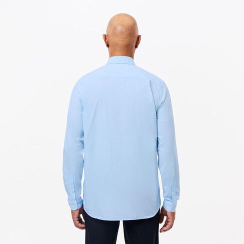 Lacoste Men's Long Sleeve Checked Gingham Button-Down Shirt in Saudi Arabia