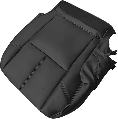 2nd Row Passenger Side Bottom Seat Cover Replacement Perforated Fits for Chevy GMC Tahoe Suburban Avalanche Yukon Silverado Sierra 2007-2014 Black in Saudi Arabia