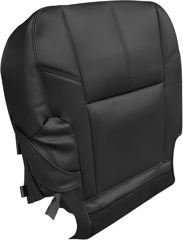 2nd Row Passenger Side Bottom Seat Cover Replacement Perforated Fits for Chevy GMC Tahoe Suburban Avalanche Yukon Silverado Sierra 2007-2014 Black in Saudi Arabia