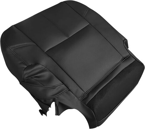2nd Row Passenger Side Bottom Seat Cover Replacement Perforated Fits for Chevy GMC Tahoe Suburban Avalanche Yukon Silverado Sierra 2007-2014 Black in Saudi Arabia