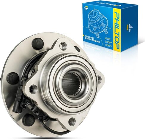 PHILTOP 541014 Rear Wheel Bearing Fit for Nissan Armada 2012-2015, 6 Lugs Wheel Hub Assembly W/ABS in Saudi Arabia