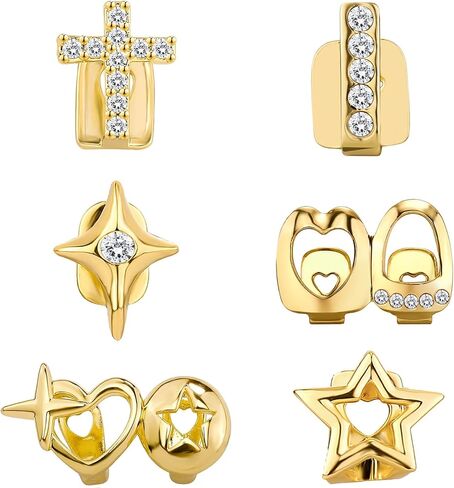 6 أجهزة كمبيوتر مثقلة Golden Grillz لأسنانك الشرير شواء واحد للرجال نساء الملحقات مغني الراب الهيب هوب in Kuwait