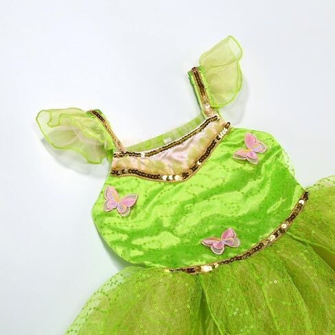 Fairy Costume for Girls Dress Up Halloween Cosplay Outfits with Accessories in Saudi Arabia