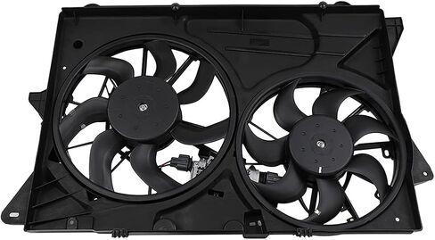 SCITOO Radiator Cooling Fan Compatible with 621-010 622780 2011-2012 Explorer 2010-2012 for Ford Flex 2010-2012 for Lincoln MKT in Saudi Arabia