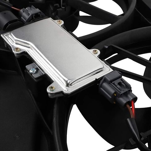 SCITOO Radiator Cooling Fan Compatible with 621-010 622780 2011-2012 Explorer 2010-2012 for Ford Flex 2010-2012 for Lincoln MKT in Saudi Arabia