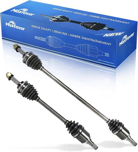 Maxfavor FWD CV Axle fit for 2014 2015 Chevrolet Spark, LTZ LT LS DOT Cargo Byte Hatchback 4-Door 1.2L L4, Automatic CVT Trans, CV Axle Shaft Assembly Front Left Right (Passenger Driver) Side in Saudi Arabia