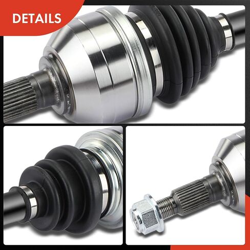 A-Premium CV Axle Shaft Assembly Compatible with Cadillac Models - SRX 2004-2009, STS 2005-2011, 3.6L 4.4L 4.6L, Rear Left Driver Side, Replace# 89060333, 88957155 in Saudi Arabia