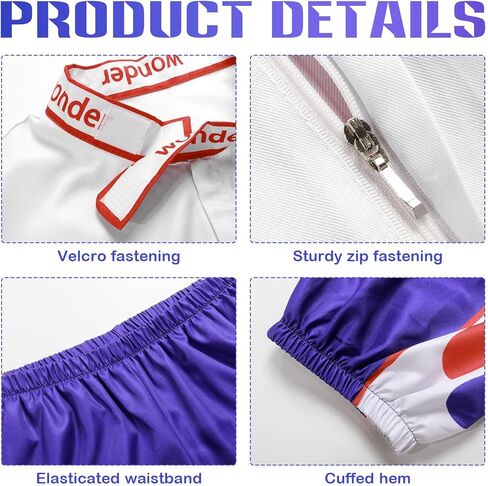 DreamJ Racecar Driver Costume Men Adult,Racing Costume Men 10 Pcs for Halloween Costumes Cosplay Set in Kuwait