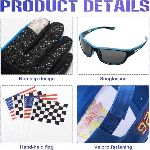 DreamJ Racecar Driver Costume Men Adult,Racing Costume Men 10 Pcs for Halloween Costumes Cosplay Set in Kuwait