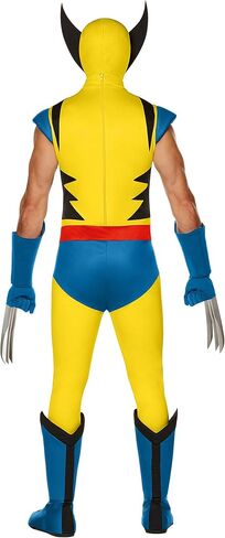 Spirit Halloween X-Men Adult Wolverine Costume | Officially Licensed | Marvel Costumes and Accessories | Wolverine Halloween in Saudi Arabia