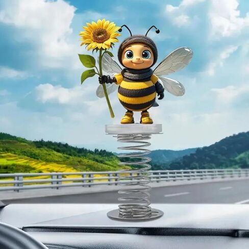 1Pc Acrylic Car Accessories, Bee Car Dashboard, Great Gifts For Friends And Family, Multifunctional Home Or Office Decorations, Decoration Accessories in Saudi Arabia
