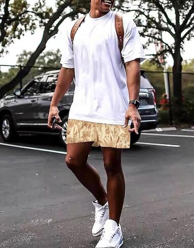 Mens Basketball Shorts Graphic Print Casual Running Workout Mesh Drawstring Shorts with Pockets in Saudi Arabia