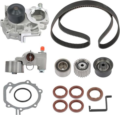 WFLNHB طقم حزام التوقيت مع استبدال مضخة المياه لسوبارو ليجاسي 2010-2012 Outback 2006-2012 Forester 2006-2010 Impreza 2006-2011 TCKWP304A in Saudi Arabia