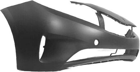 FitParts Compatible With Front Bumper Cover Fascia 2017-2018 Kia Forte CAPA EX L LX S SX Sedan 17-18. New, Primed and Ready for Paint. With Fog Light Holes. KI1000187 86511B0000 in Saudi Arabia