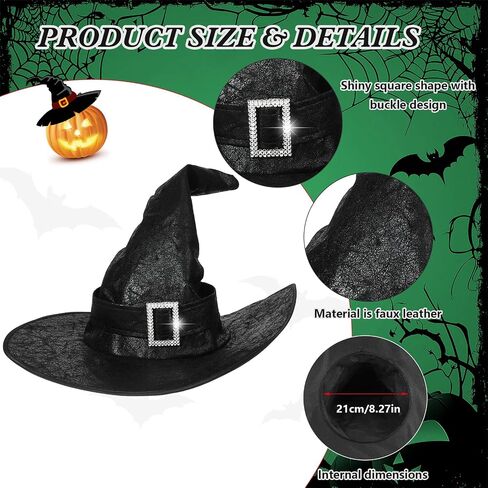 Witches Costume Women Witch Wigs Hat and Stockings Witch Outfit Halloween Costumes Women in Saudi Arabia