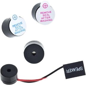 10pcs 3V 5V 12V Active Buzzer Magnetic Long Continous Beep Tone 12 * 9.5mm(12V Active Buzzer) in Saudi Arabia