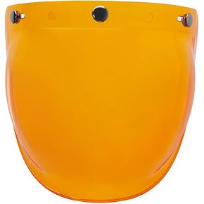 BV03 shield bubble visor Flip Up Down Bubble Shield for Open Face 3/4 Face Helmets (Gradient Pink) in Saudi Arabia