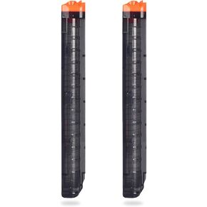 Walwal 12 Round Balls Darts Magazine ، متوافقة مع منافس NERF Apollo XV-700 ، Zeus XV-1200 ، بندقية Atlas ، ناعمة الرصاصة السريعة RELOAD CLIPS (2 PCS شفافية) in Kuwait