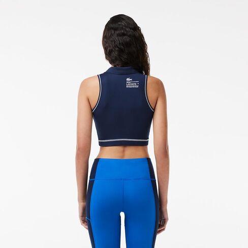 Lacoste Womens Sport Polo Style Stretch Sport Bralette in Saudi Arabia