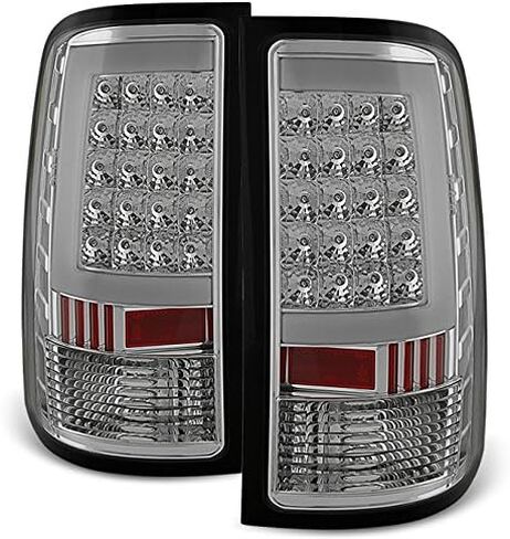 AKKON - For 07-13 Sierra 1500 07-14 Sierra 2500 3500 HD Pickup Truck Chrome G2 LED Tail Lights Brake Lamps Pair in Saudi Arabia