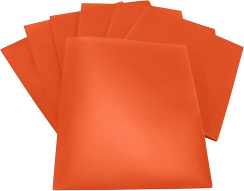 School Smart 2-Pocket Poly Folders, Blue, Pack of 25 in Kuwait