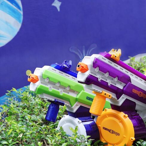 Sirius Gel Ball Blaster Gun 220 إطارًا في الثانية (حجم XL) ، بندقية حبة مياه كهربائية كاملة مع 1500 MAG ، بطارية 1800mAh قابلة للشحن ، لعبة الكرة الرش لمدة 14+ والبالغين (الأرجواني) in Kuwait