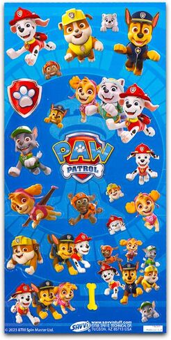 Paw Patrol Backpack for Kids - Bundle with 15" Backpack Featuring Chase, Marshall, Skye, Rubble Plus Water Bottle, Stickers, More | Paw Patrol School Bag for Boys, Girls in Saudi Arabia