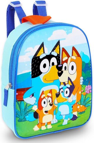 Bluey Mini Backpack for Kids - Bundle with 11" Small Bag for Girls Plus Water Bottle, Stickers, More | Bluey Backpack Purse Set in Saudi Arabia