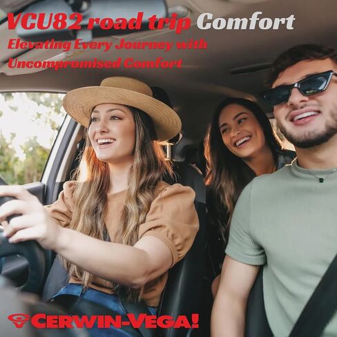Cerwin Vega 600 Watt 4 Channel Digital Amplifier, Class D Amp with Bass Knob, High-Power Car Audio System | Input Sensitivity, Compact Size for Enhanced Car Speakers Performance VCU84 in Saudi Arabia