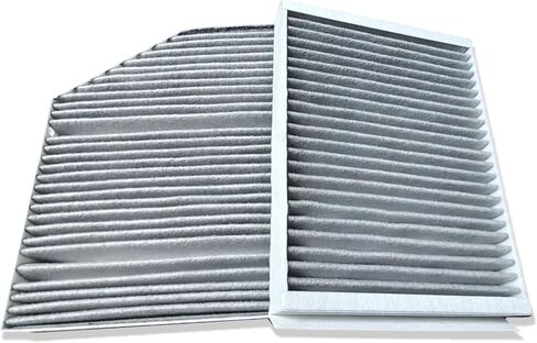 Cabin Air Filter Kit (2 Filters) fit for Mercedes C300 (2015-2023), GLC300 (2016-2022), E300 (2017-2019), E400 (2018), E350 (2020-2023), E450 (2021-2023), C/E/GLC-Class in Saudi Arabia