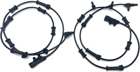 2Pcs Front Left and Right ABS Wheel Speed Sensor Compatible with Jeep 2007 2008 2009 2010 2011 2012 2013 2014 2015 2016 2017 Wrangler 2018 Wrangler JK Replaces 68003281AC 52060156AD 68003281AA in Saudi Arabia