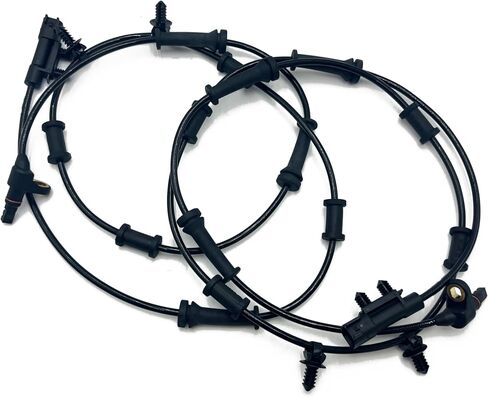 2Pcs Front Left and Right ABS Wheel Speed Sensor Compatible with Jeep 2007 2008 2009 2010 2011 2012 2013 2014 2015 2016 2017 Wrangler 2018 Wrangler JK Replaces 68003281AC 52060156AD 68003281AA in Saudi Arabia