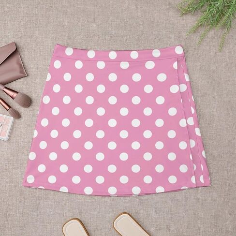 منقطة تنورة قصيرة رياضية Skorts المرأة جولف التنانير التنس التنانير تنفس عالية الخصر تجريب الرياضة Skort in Kuwait