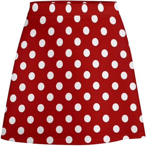 منقطة تنورة قصيرة رياضية Skorts المرأة جولف التنانير التنس التنانير تنفس عالية الخصر تجريب الرياضة Skort in Kuwait