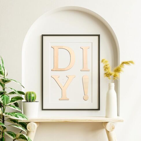 1440 Pcs Wooden Letters 1/2 Inch Small Wooden Alphabet Letters Numbers and Symbol for Craft, Unfinished Wooden Letters for Home Decor DIY Painting Crafts Spelling Homemade Education in Kuwait