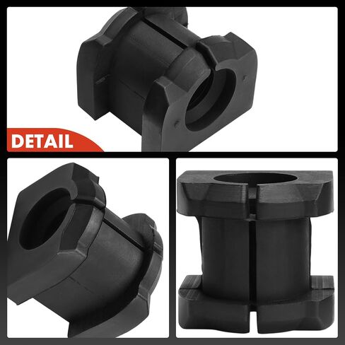 A-Premium 2 x Rear Sway Bar Bushing Kit, Compatible with Mitsubishi Outlander 2005-2023, Lancer 2006-2017, Eclipse Cross, ASX, Outlander PHEV, Outlander Sport in Saudi Arabia