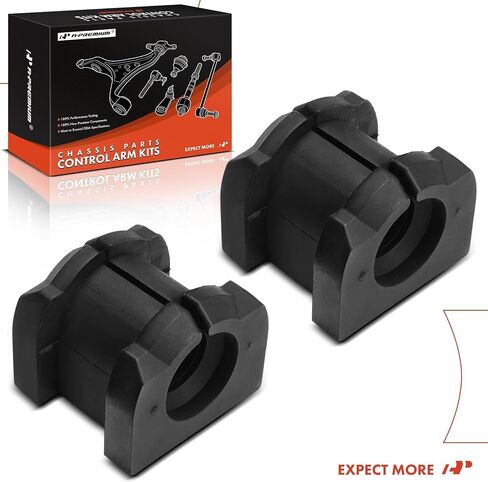 A-Premium 2 x Rear Sway Bar Bushing Kit, Compatible with Mitsubishi Outlander 2005-2023, Lancer 2006-2017, Eclipse Cross, ASX, Outlander PHEV, Outlander Sport in Saudi Arabia