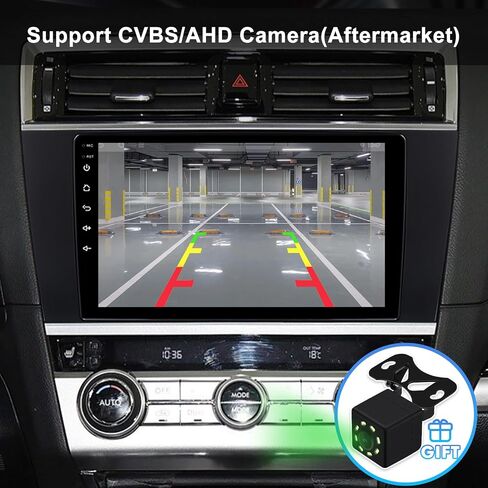 2+32G Android 12 Double Din Car Stereo for Subaru Outback Legacy 2015-2018 with 9 Inch Touchscreen Radio Built-in Wireless Carplay/Android Auto/GPS/Bluetooth/FM/AUX-in/SWC/Backup Camera in Kuwait