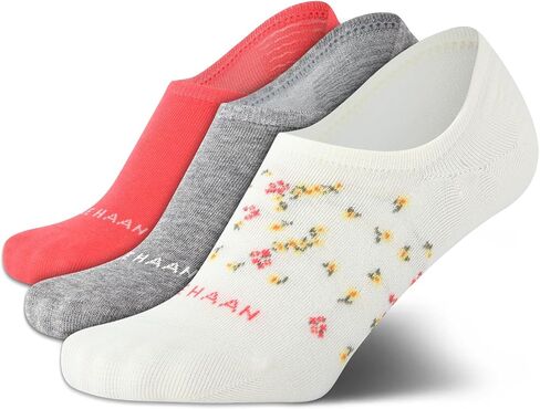 جوارب No Show للسيدات من Cole Haan - عبوة من 3 جوارب ناعمة غير مرئية ببطانة منخفضة للأحذية المسطحة والأحذية بدون كعب وأحذية القوارب (مقاس 4-10) in Saudi Arabia