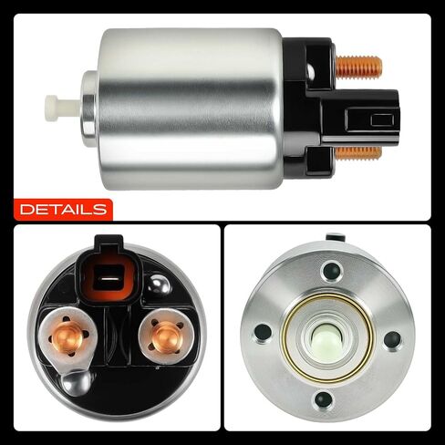A-Premium Starter Solenoid Compatible with Hyundai, Kia Models - Elantra 2007-2012, Soul 2010-2011, Sportage 2007-2010, Tiburon 2007-2008, Spectra 2007-2009, Spectra5 2007-2009 - 2.0L - 12V in Saudi Arabia
