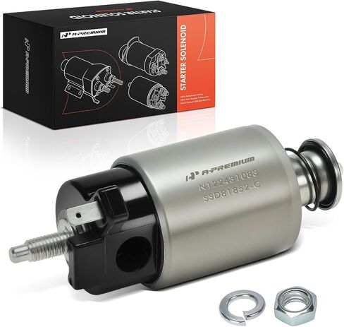 A-Premium Starter Solenoid Compatible with Jeep, Dodge, Chrysler & Ram - 1500 2013-2014, Grand Cherokee 2013-2015, Charger/300 2011-2016, Durango 2011-2015, Challenger 2011/2013-2016, 3.6L - 12V in Saudi Arabia