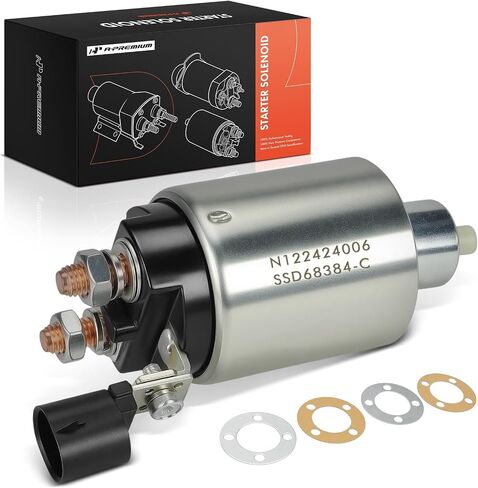 A-Premium Starter Solenoid Compatible with Jeep Models - Grand Cherokee 1999-2002, Wrangler 1999-2004, TJ Series Cherokee - 4.0L - 12V in Saudi Arabia