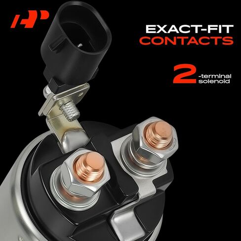 A-Premium Starter Solenoid Compatible with Jeep Models - Grand Cherokee 1999-2002, Wrangler 1999-2004, TJ Series Cherokee - 4.0L - 12V in Saudi Arabia