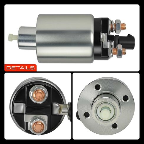 A-Premium Starter Solenoid Compatible with Jeep Models - Grand Cherokee 1999-2002, Wrangler 1999-2004, TJ Series Cherokee - 4.0L - 12V in Saudi Arabia