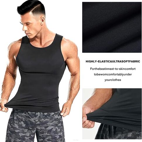 Mens Compression Shirt, Mens Undershirts Multi in Saudi Arabia